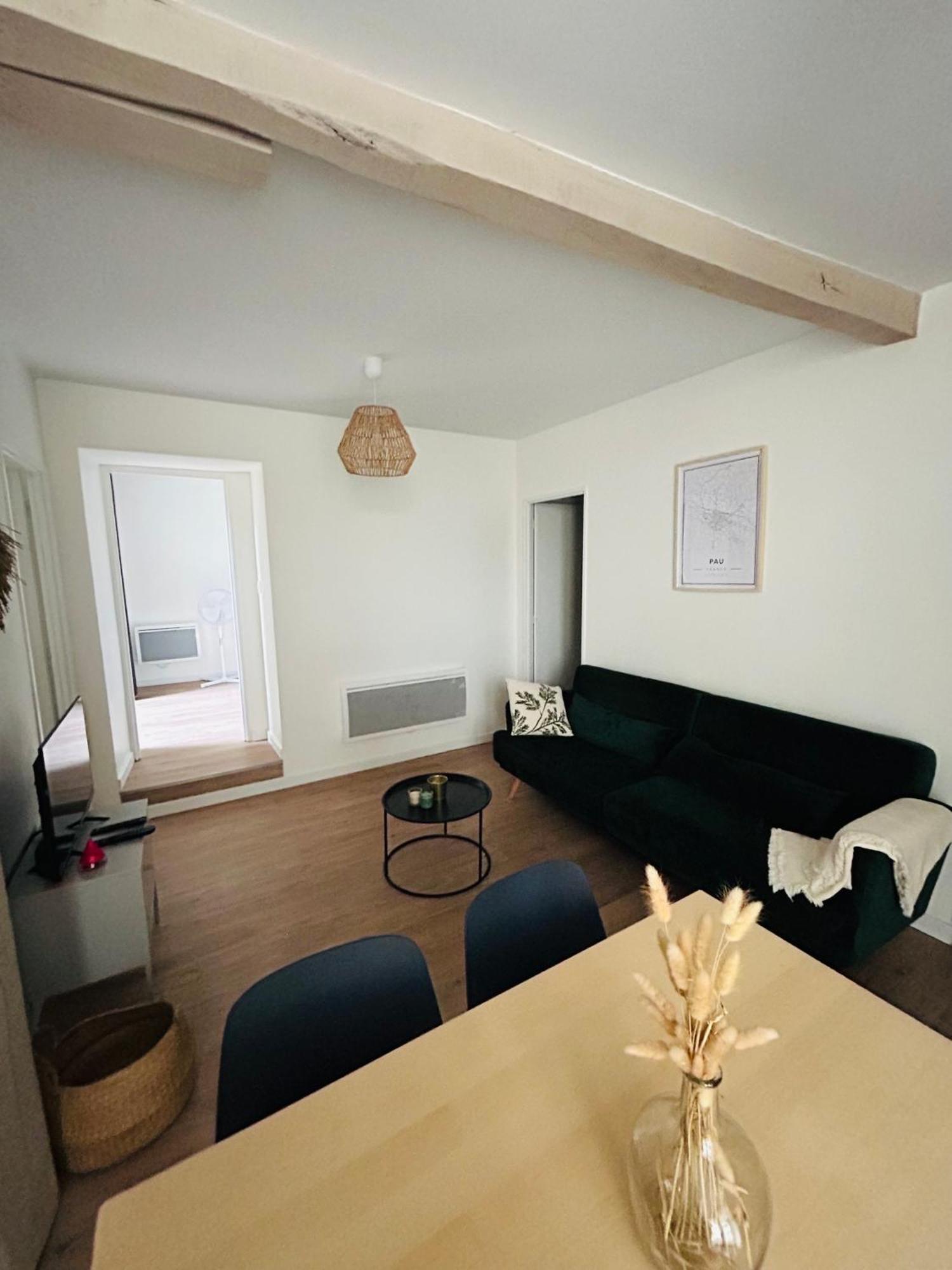Le Patio : Appartement Chic 3 Chambres Au Coeur De Pau Exteriér fotografie